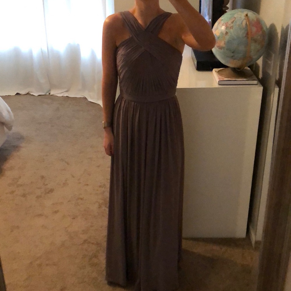 Beautiful brown formal gown